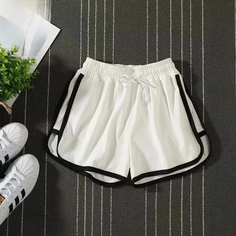 Women's Loose-Fit Straight-Leg High-Waisted Sweatpants Casual Spring Autumn