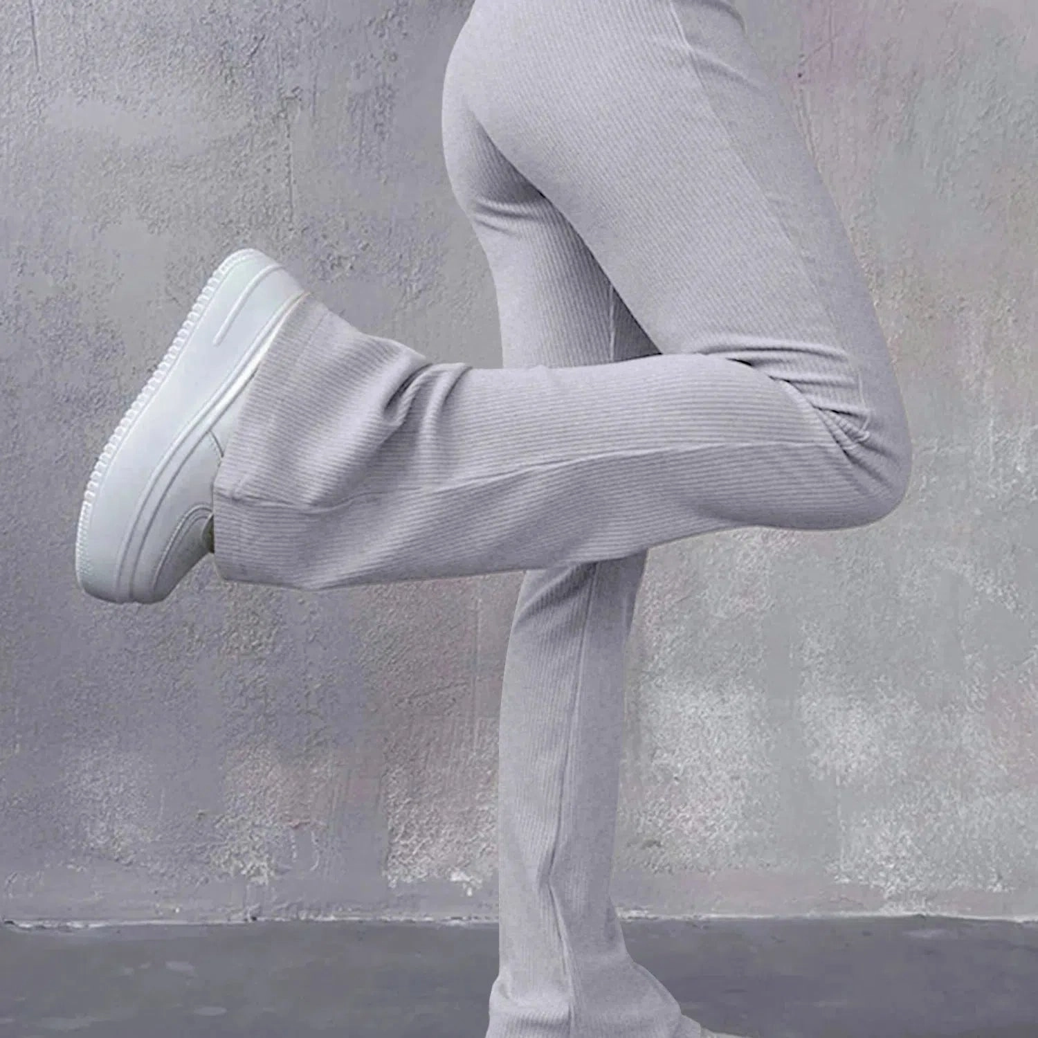 Women's Sexy Slim High Waisted Flared Pants for Longer Legs