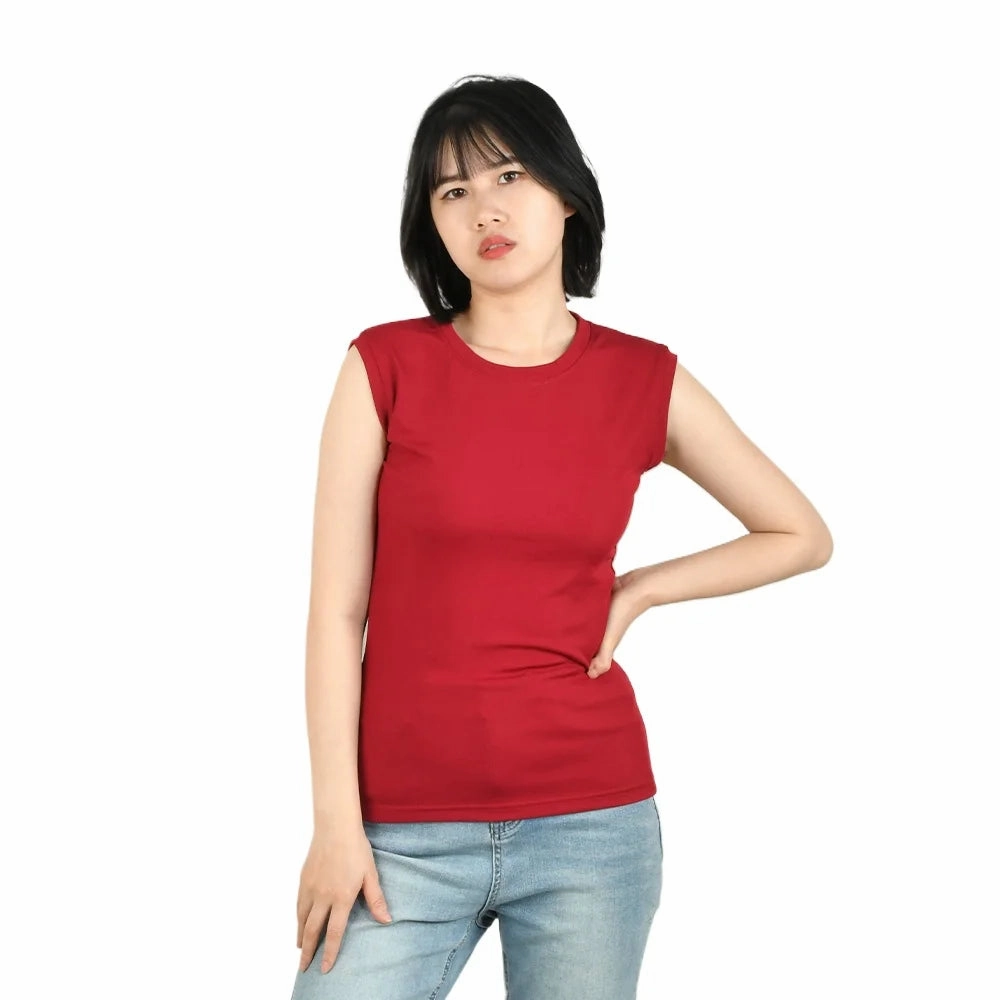 Women's Summer Strapless Base Shirt with Stand Collar Slimming Vest and Invisible Sleeve Cover Up for Casual and Fashionable Outings