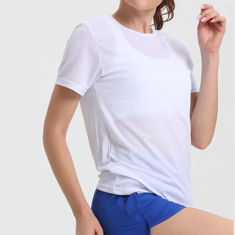 Women's Ultralight Quick Dry Sport T-Shirt, Breathable Gym Compression Shirt