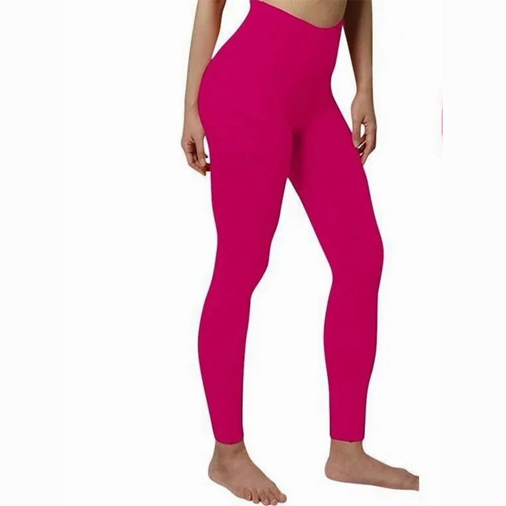 Women Seamless High Waist Yoga Pants with Pockets for Gym