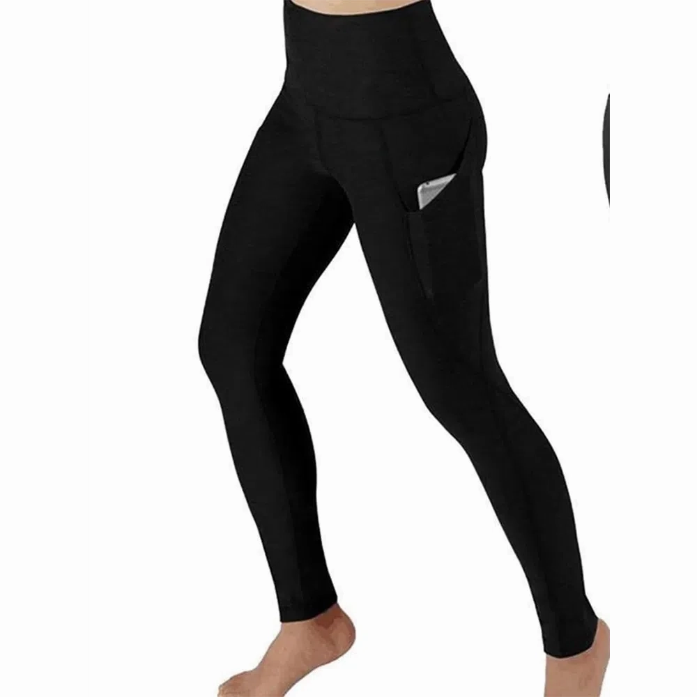 Women Seamless High Waist Yoga Pants with Pockets for Gym