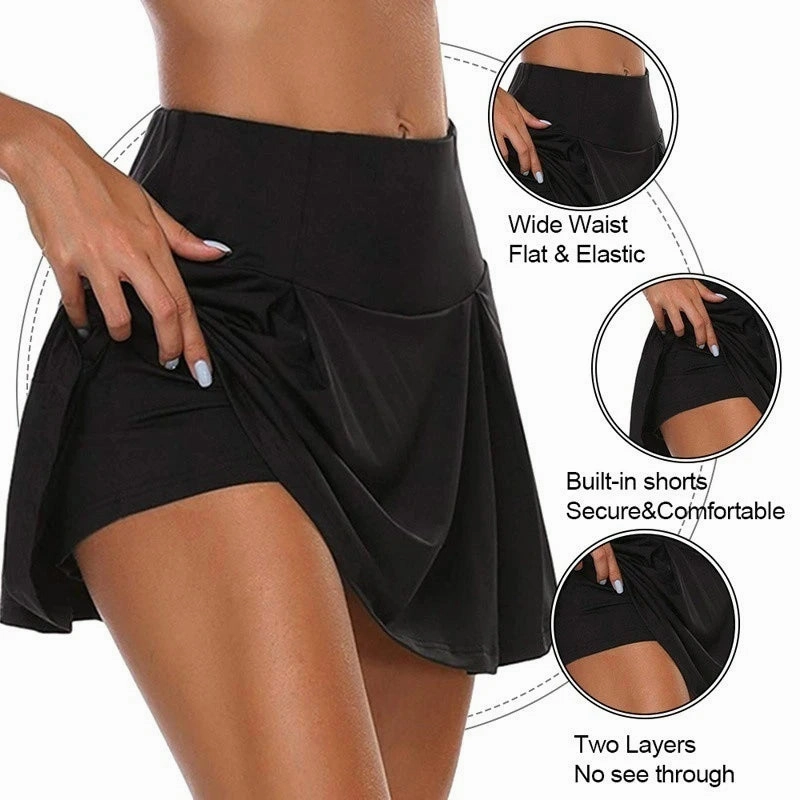 Women Sport Shorts Skirts Summer Breathable Quick Drying Skort