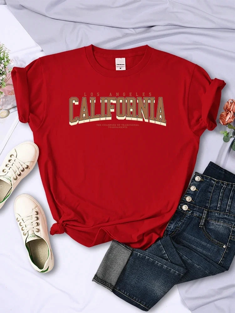 Women Summer Breathable Short Sleeve T Shirt Casual Streetwear Soft Cotton Blend Top for Summer and Casual Outings