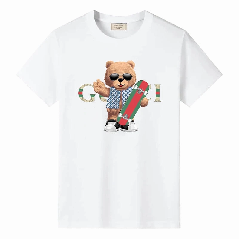 Women Summer Graphic T Shirts Casual Cotton Oversized Harajuku Y2K Style Soft Breathable Fashion Top for Women