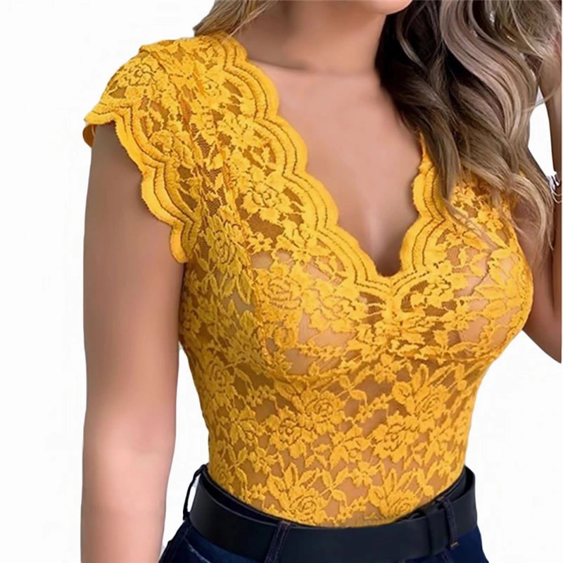 Women Tops Summer Sexy Lace Crochet Cardigan Casual Trendy Hollow Out Style for Ladies