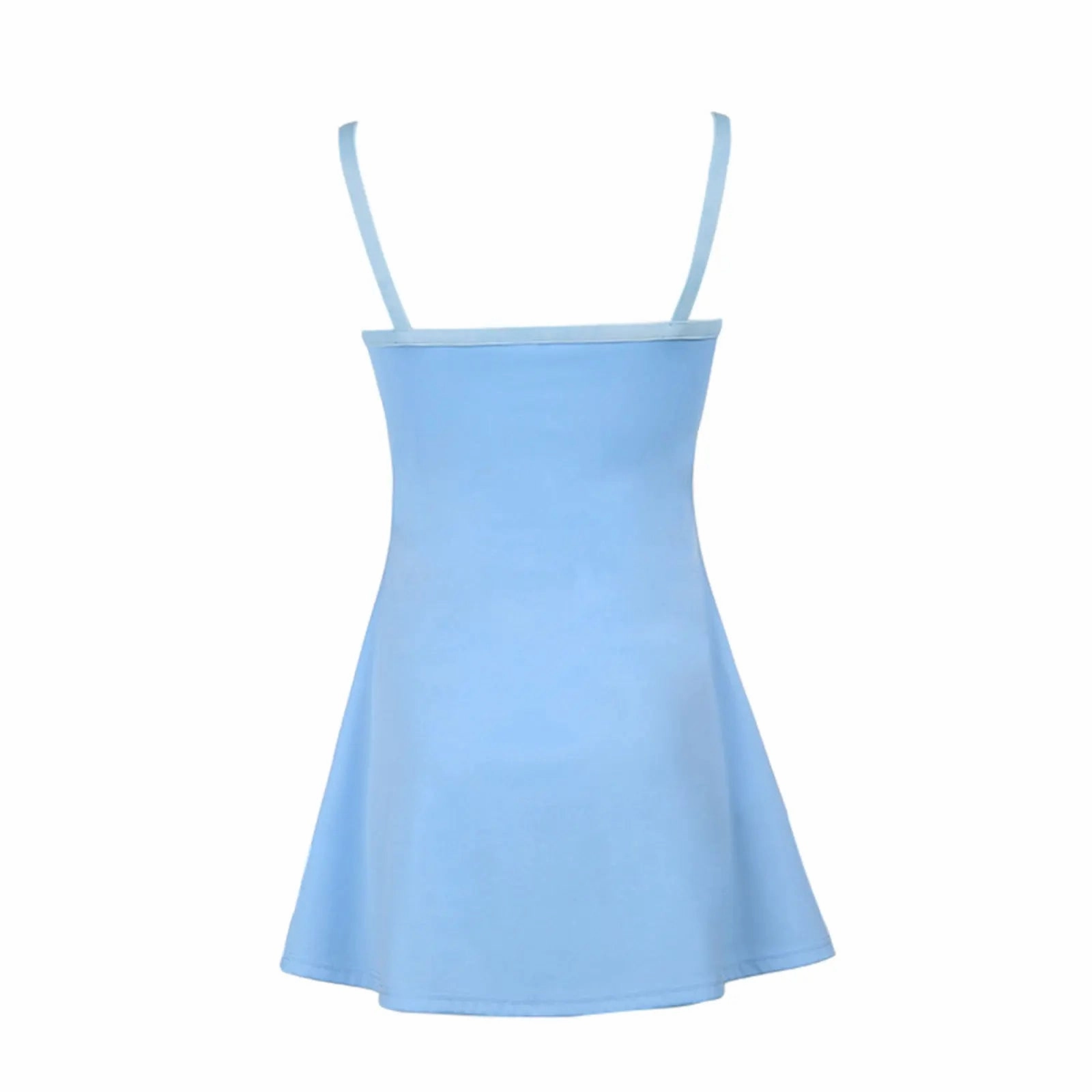 Womens Sexy Bodycon Print Semi-Sheer Mini Dress Y2K E-Girl