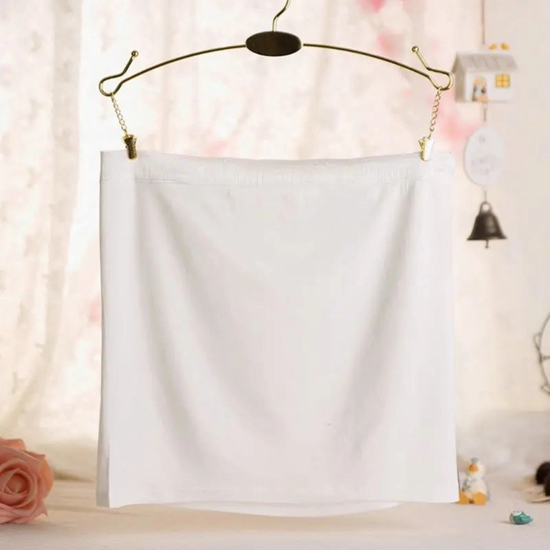 Womens Sexy Strapless Off Shoulder Crop Tube Top Solid Color Stretchy Bandeau for Effortless Style