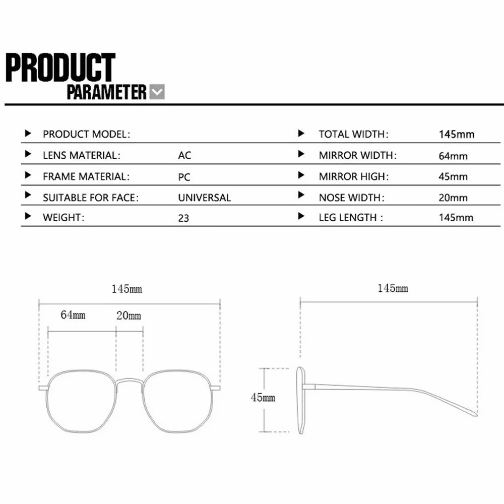 XaYbZc Vintage Rectangle Sunglasses Women Leopard UV400 Eyewear