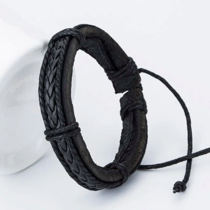 XQNI Fashion Charm Leather Bracelets For Women DIY Gift