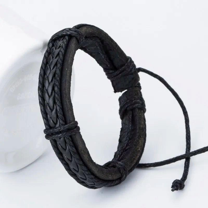 XQNI Fashion Charm Leather Bracelets For Women DIY Gift