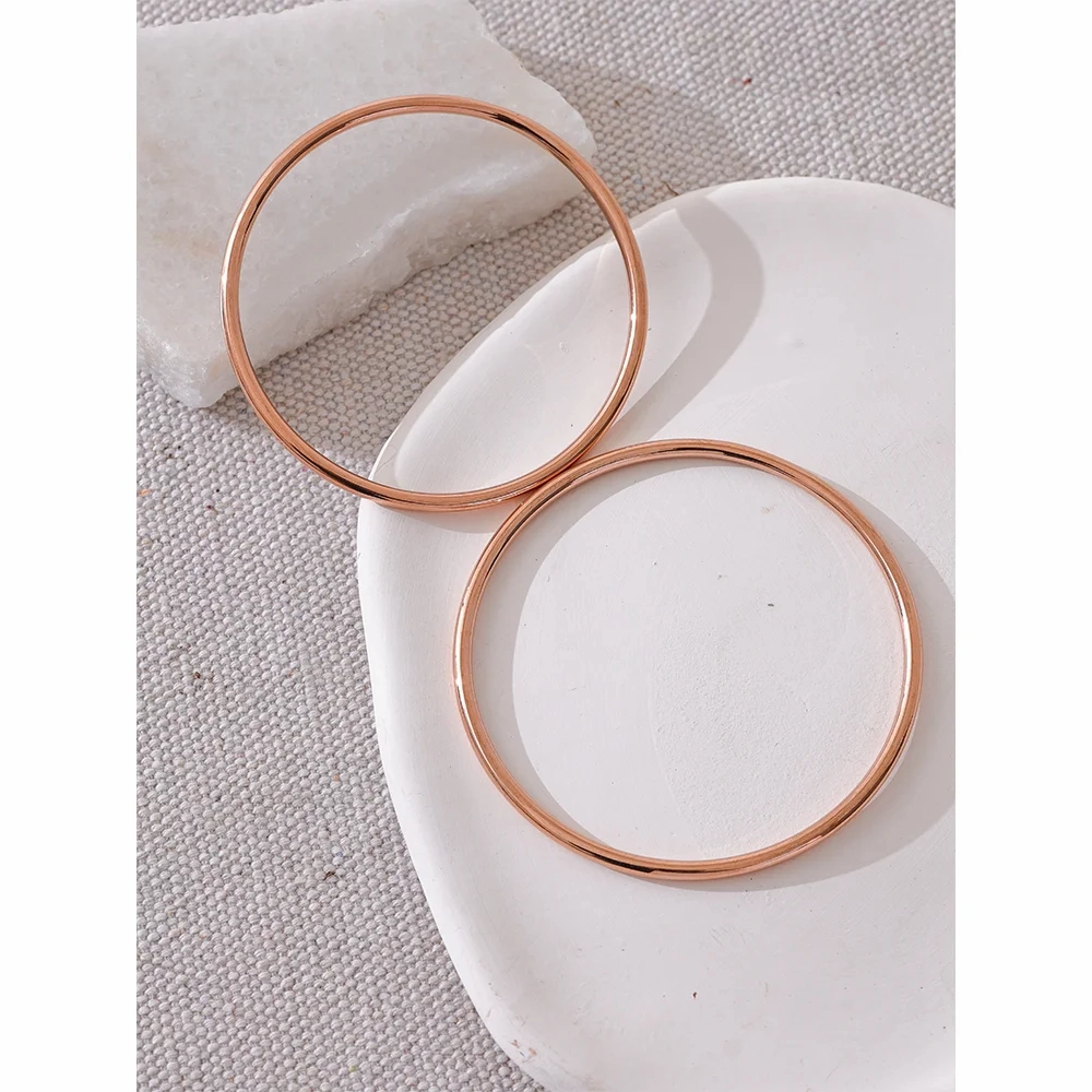 Yhpup 3.0*60/65mm Classic Stainless Steel Bangle Waterproof