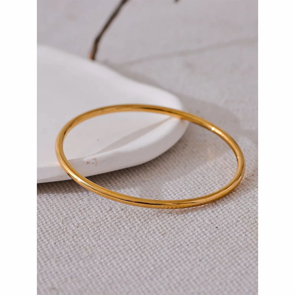 Yhpup 3.0*60/65mm Classic Stainless Steel Bangle Waterproof