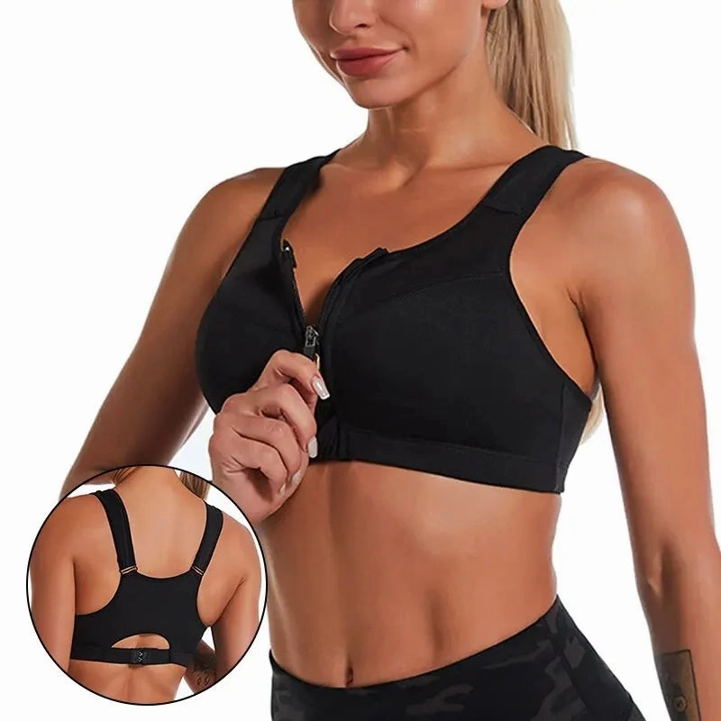 Yoga Fitness Bra Shock-Absorbing Quick-Drying Sports Bra for Women