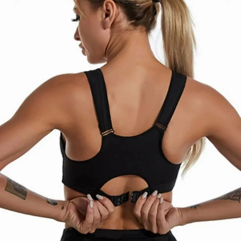 Yoga Fitness Bra Shock-Absorbing Quick-Drying Sports Bra for Women