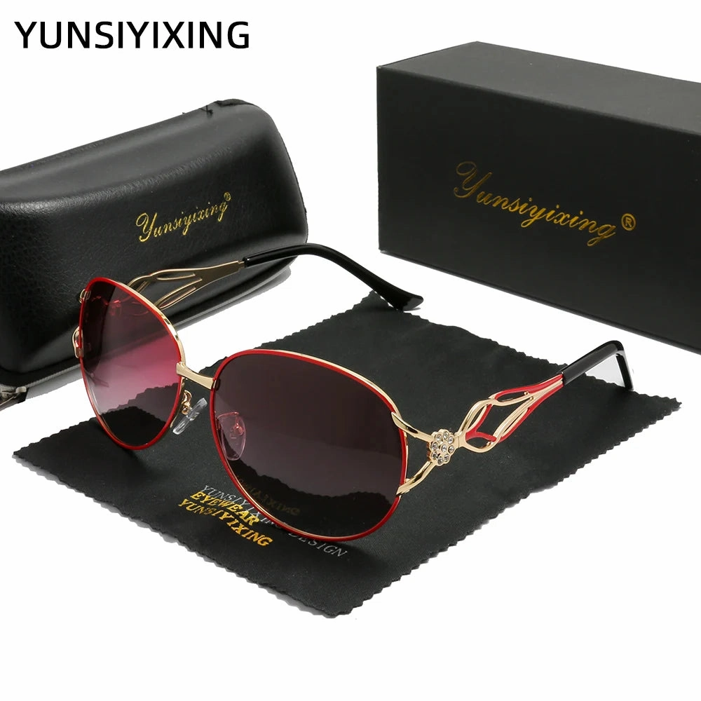YSYX Polarized Sunglasses Women Butterfly Luxury UV400 Eyewear