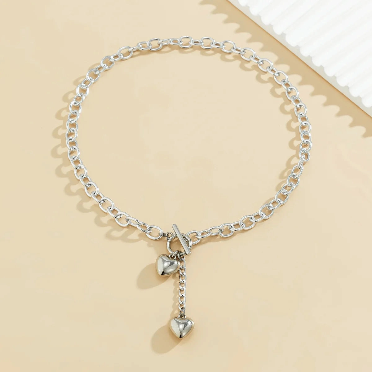 YWZIXLN Trend Elegant Big Heart Pendant Necklace for Women